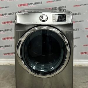 Used Samsung 27” Electric Stackable Dryer DV45H6300EP/AC SKU: EA27788  For Sale
