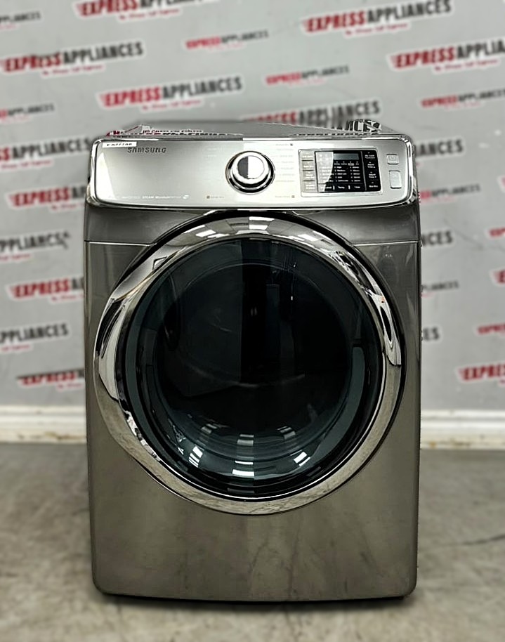 Used Samsung 27” Electric Stackable Dryer DV45H6300EP/AC SKU: EA27788 For Sale Used Samsung 27” Electric Stackable Dryer DV45H6300EP/AC SKU: EA27788 For Sale