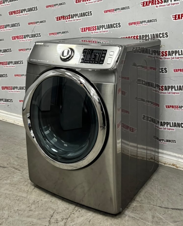 Used Samsung 27” Electric Stackable Dryer DV45H6300EP/AC SKU: EA27788 For Sale Used Samsung 27” Electric Stackable Dryer DV45H6300EP/AC SKU: EA27788 For Sale