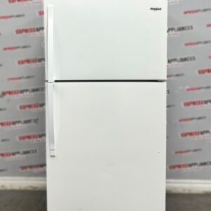 Used Whirlpool 30” Top Freezer Refrigerator WRT318FZDW06 For Sale